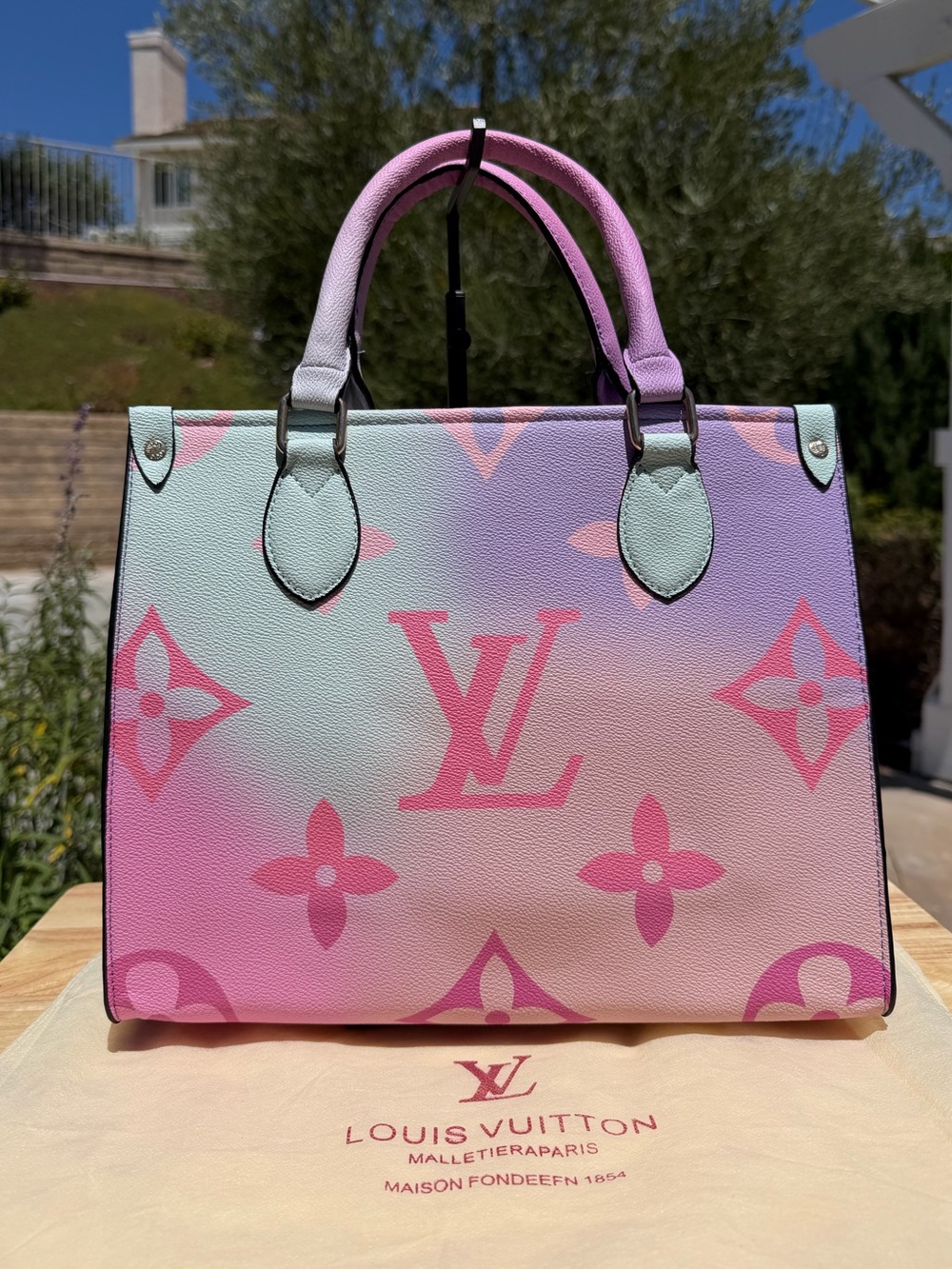 Gradient Monogram Bag
